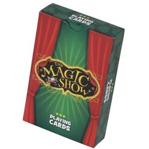 🆕 The Magic Show Playing Cards - Become an Amazing Magician FACTORY SEALED New